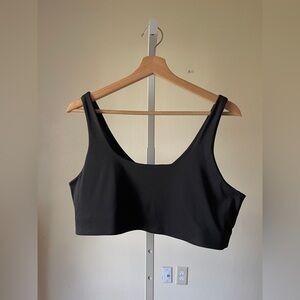 Girlfriend black bralette XXL